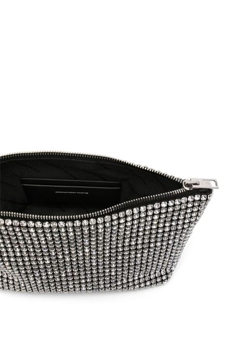 Clutch Heiress nero e argento Alexander Wang - donna ALEXANDER WANG | 70424N13M100